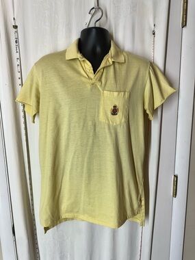 Vintage Ralph Lauren Distressed Polo with Pocket Crest
